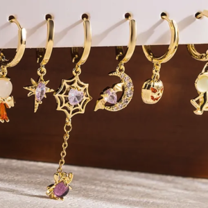 Set de aretes Yakémiyou de Halloween